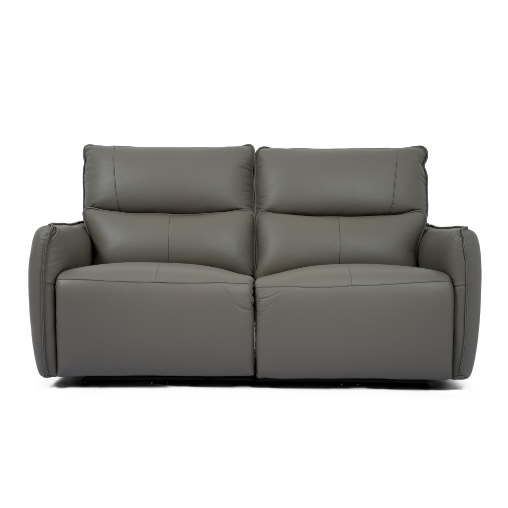 Polly 三座全真皮電動功能梳化