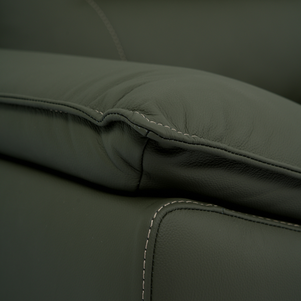 Pat 三座全真皮梳化