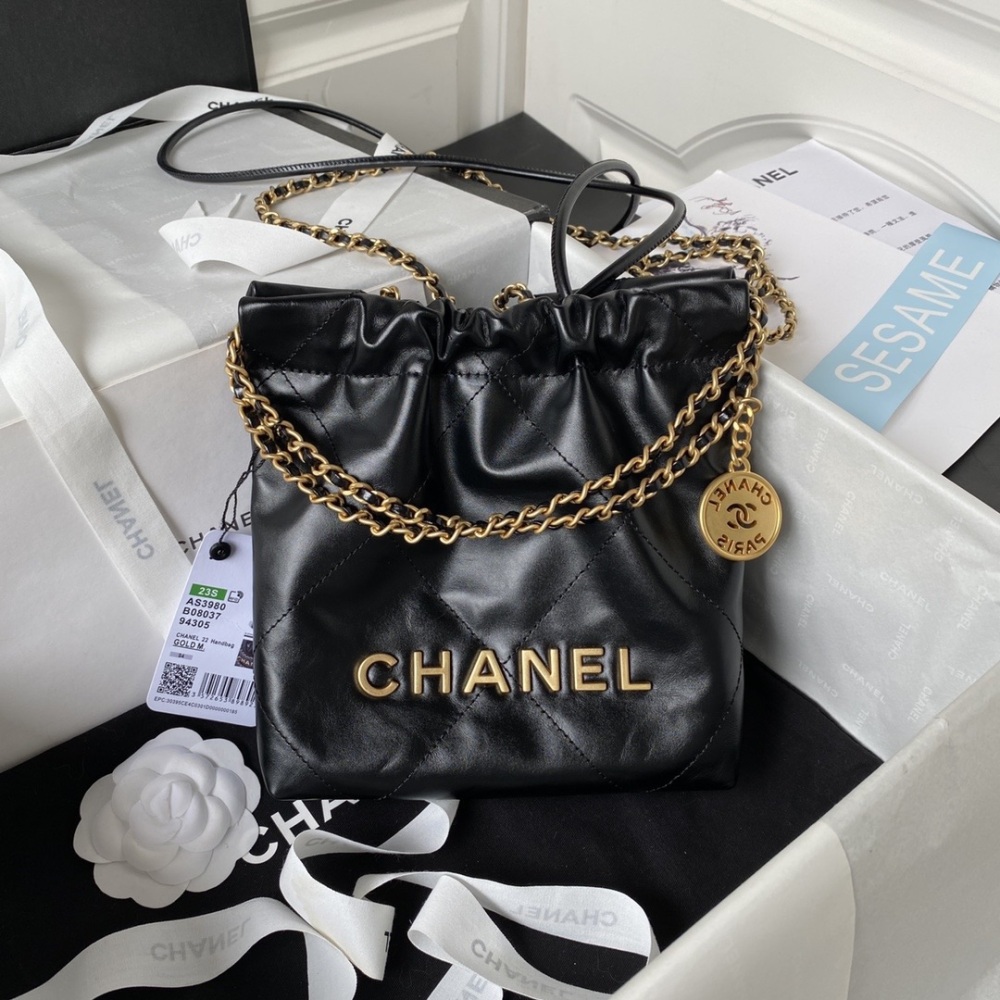 Chanel mini22 hits the heart Xiangnai Gooses bag accessories will always be planted with grass