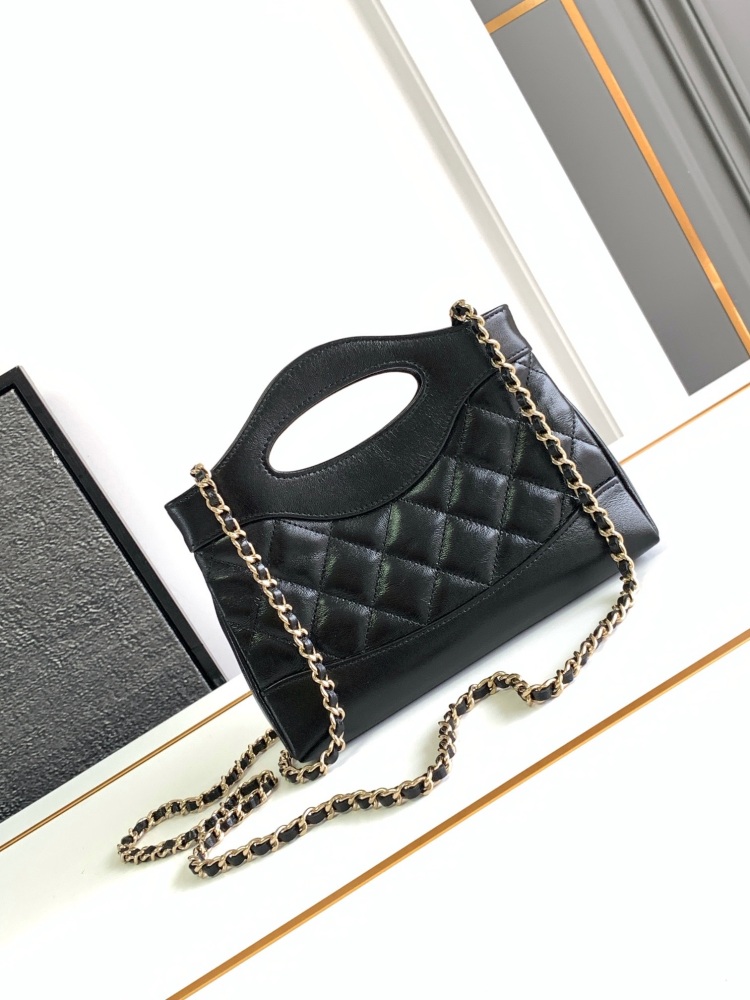 I really love the Chanel 24s 31bag mini and nano in real life!!! The grid is full