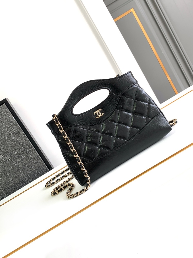 I really love the Chanel 24s 31bag mini and nano in real life!!! The grid is full