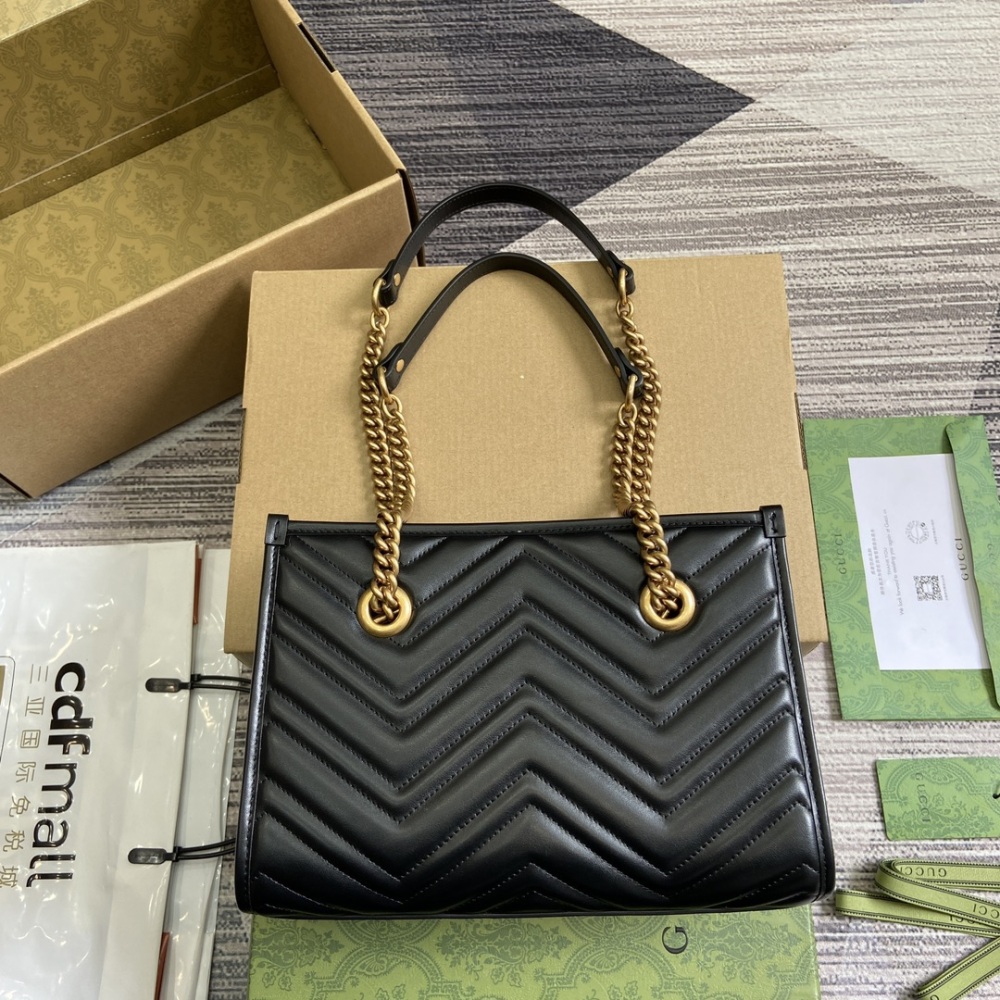 Gucci Marmont series small tote bag.