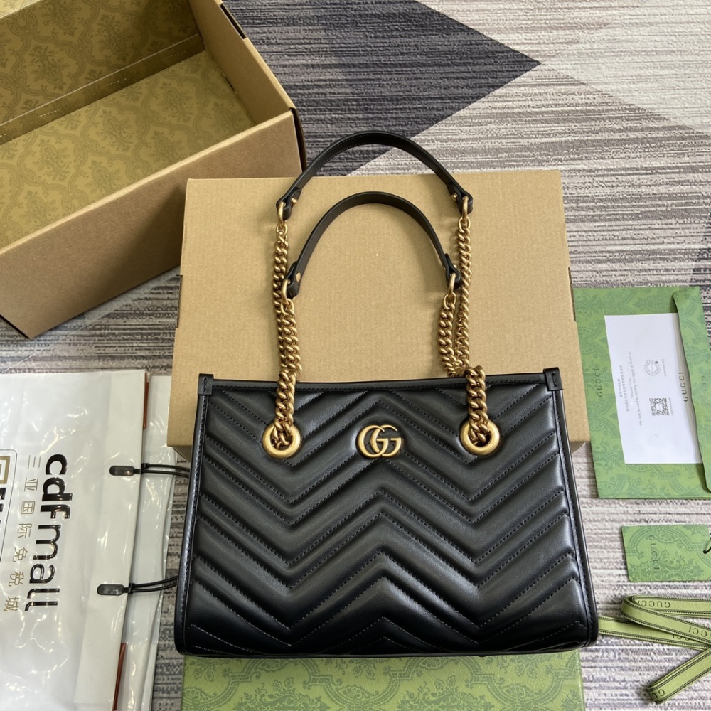 Gucci Marmont series small tote bag.