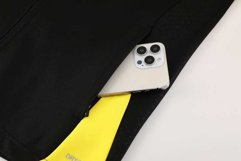 2425 Borussia Dortmund black Long zipper jacket set
