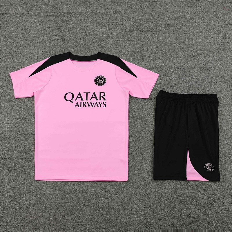 2425 Paris Saint-Germain F.C. Training clothes suit Short sleeve Fan version