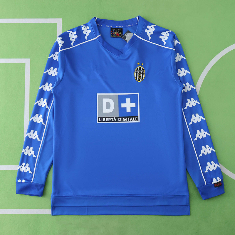 9900 season Juventus F.C. away Long sleeved retro Fan version