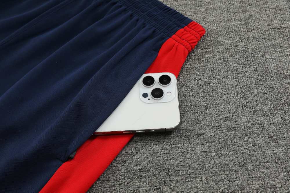 2425 Paris Saint-Germain F.C. Training clothes suit Short sleeve Fan version