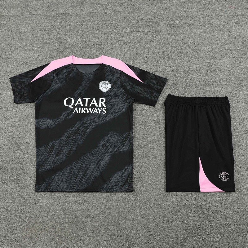 2425 Paris Saint-Germain F.C. Training clothes suit Short sleeve Fan version