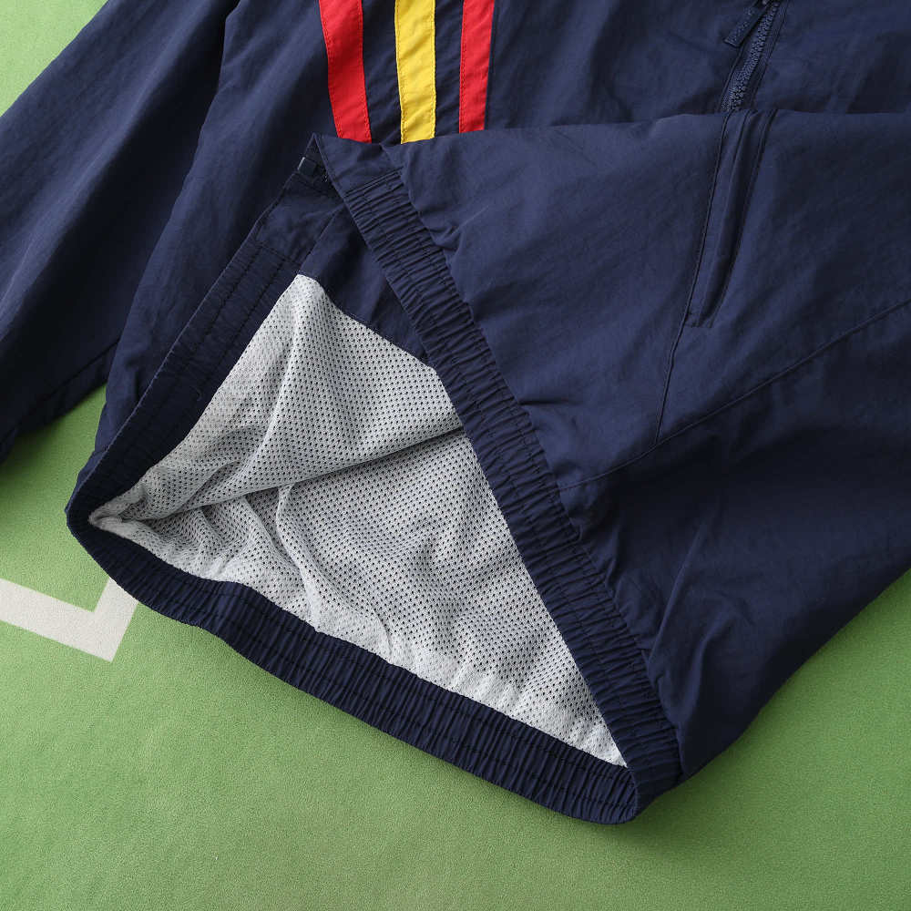 2425 Spain navy blue windbreaker