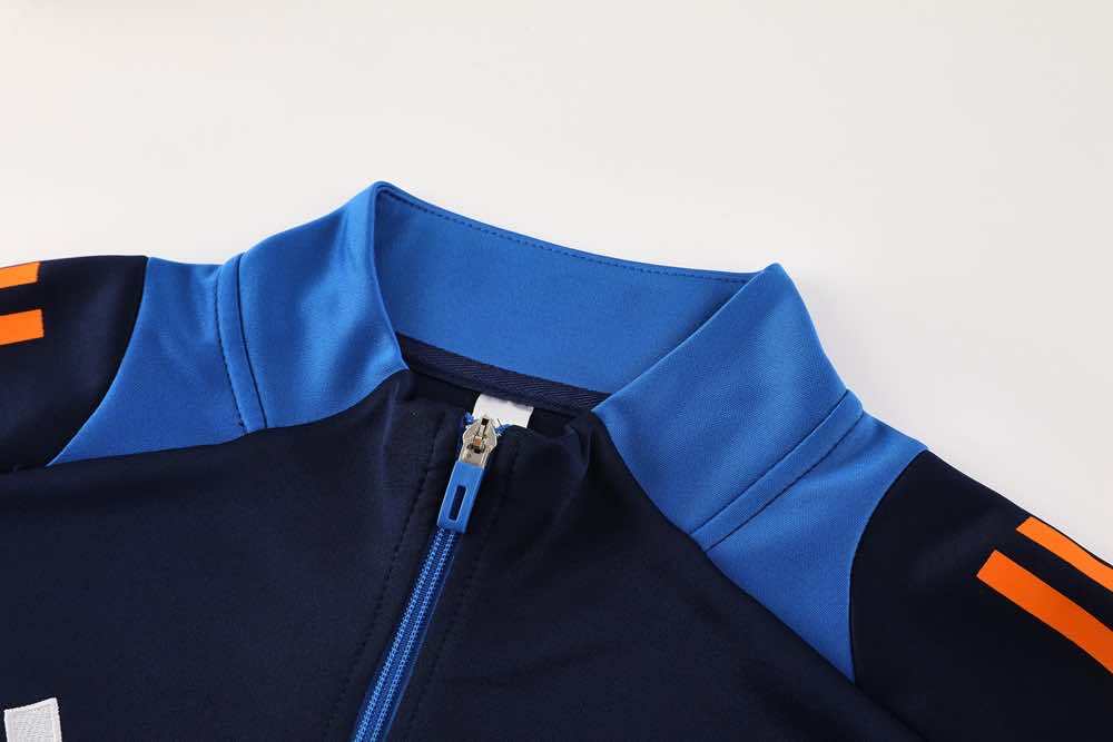 2425 Juventus F.C. navy blue Long zipper jacket set