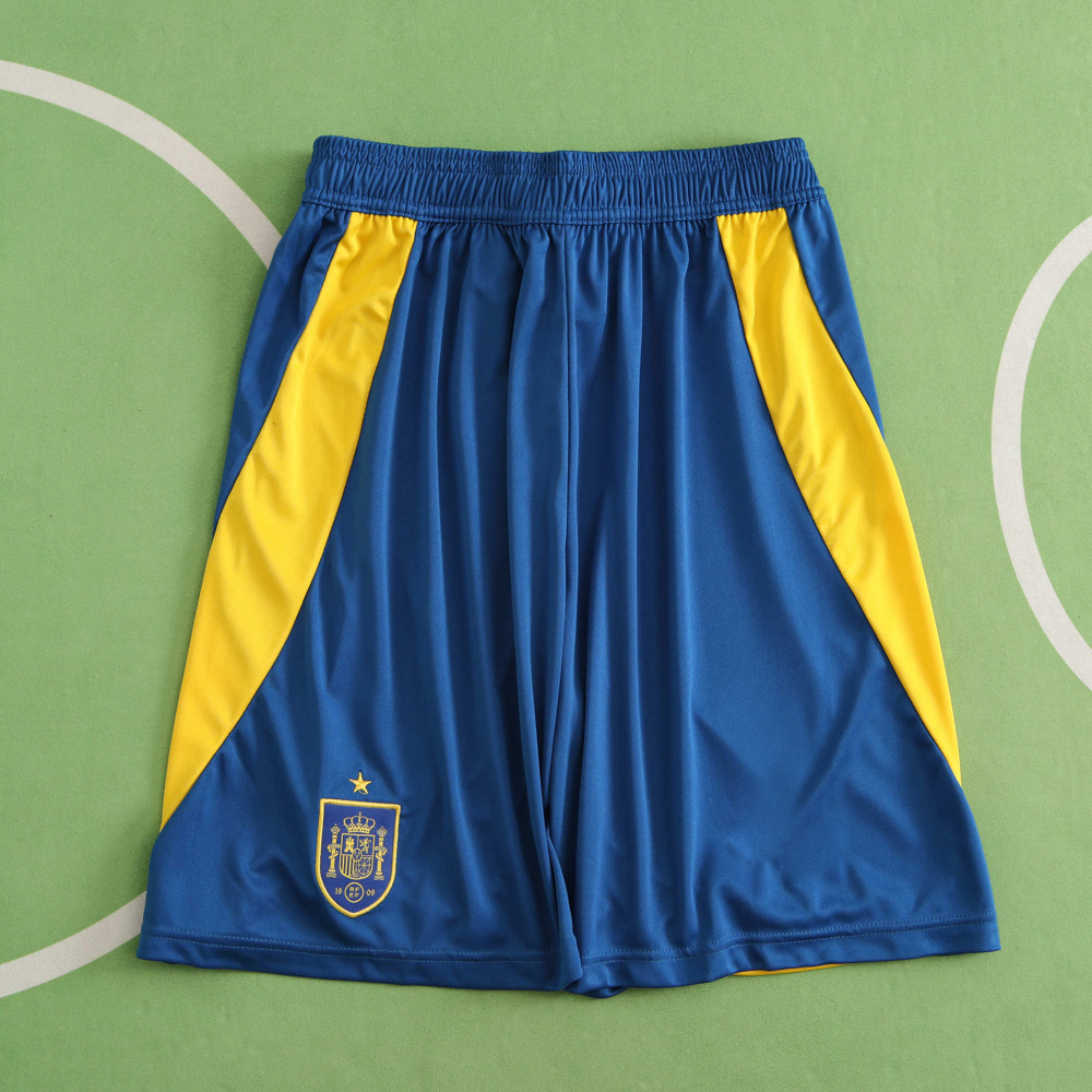 2024 UEFA Spain home shorts