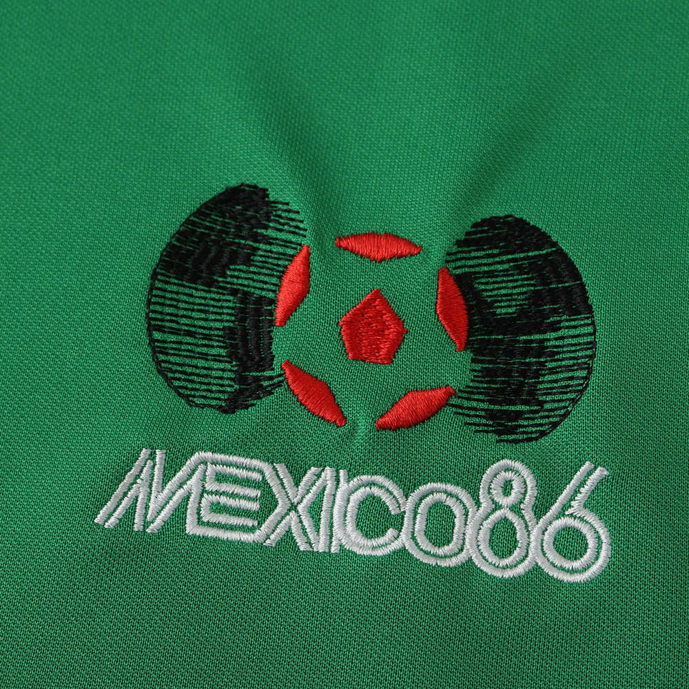 1986 season Mexico home retro Fan version