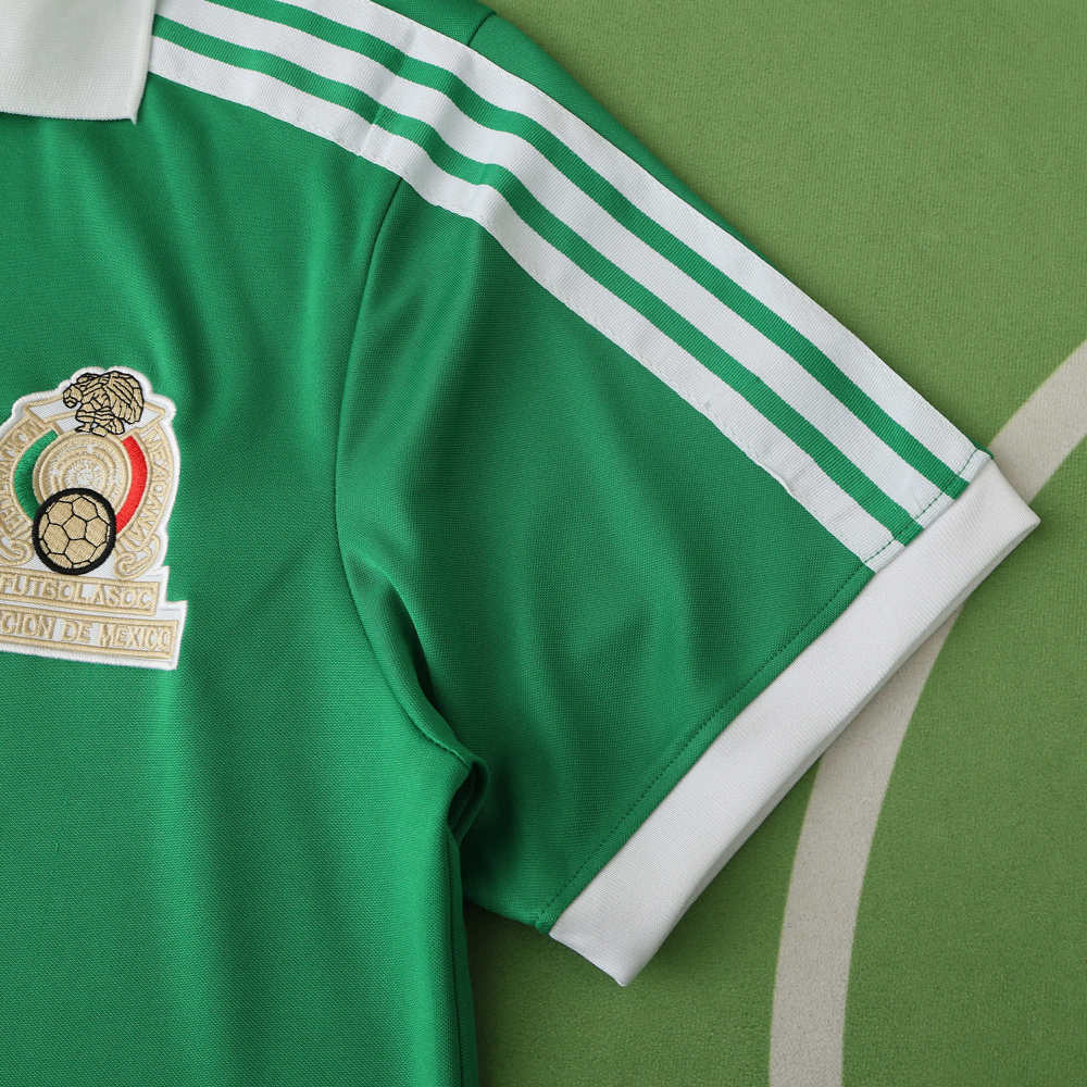 1986 season Mexico home retro Fan version