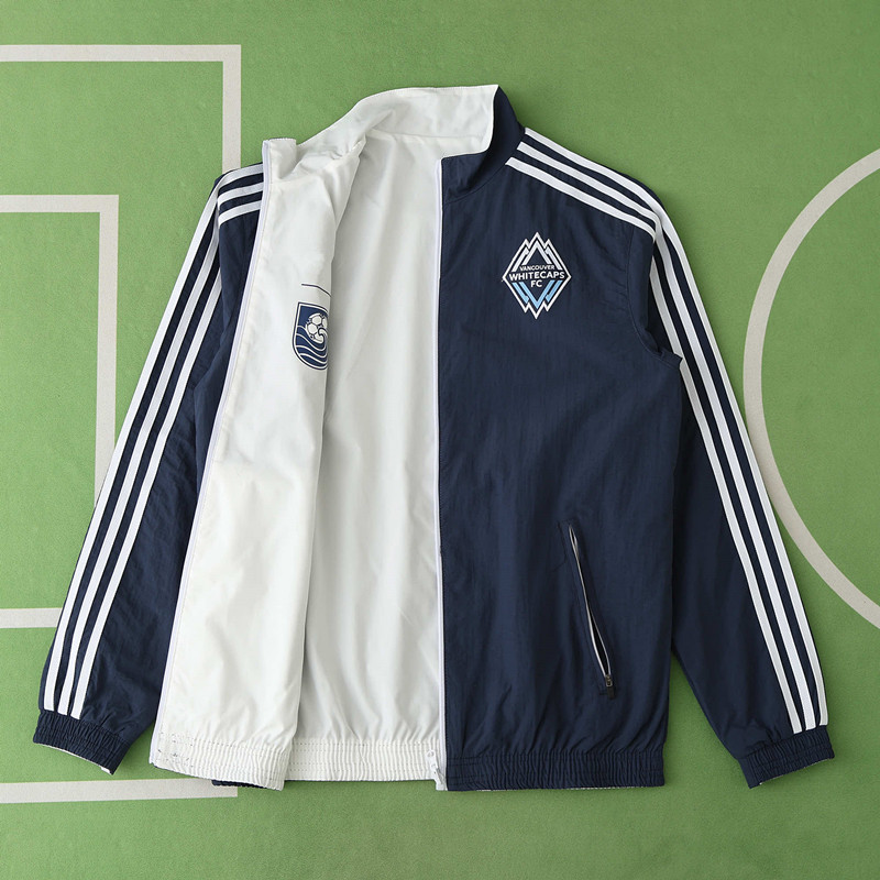 2425 Vancouver Whitecaps FC Wear on both sides windbreaker