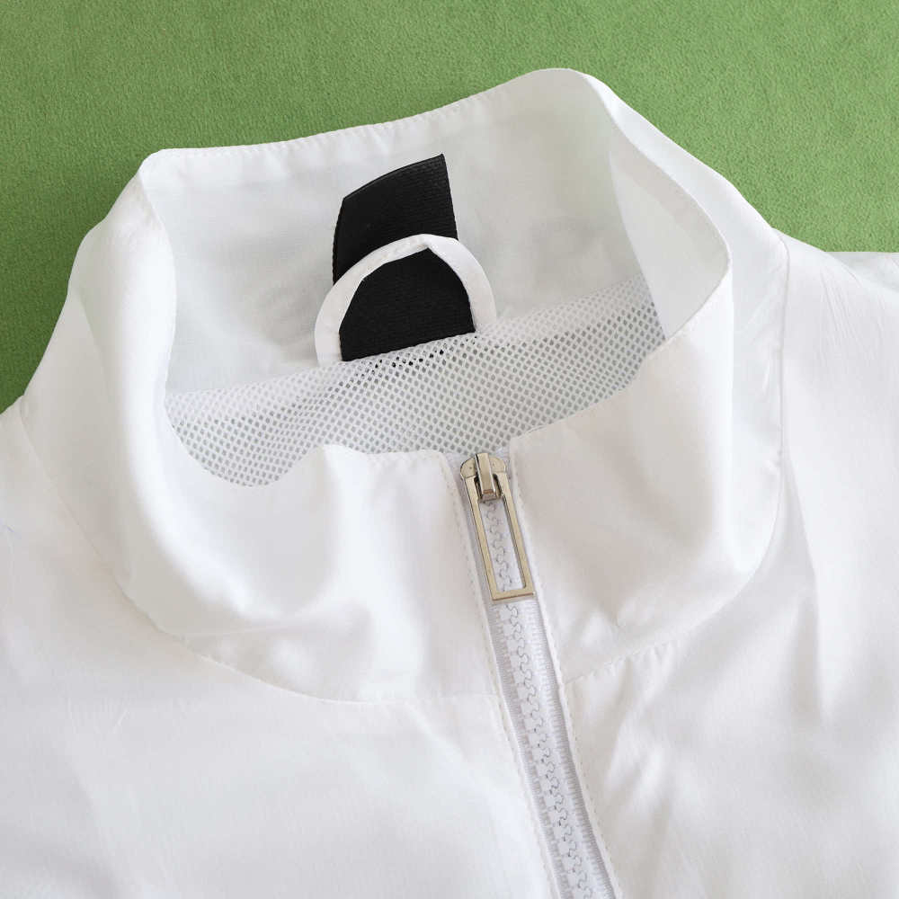 2425 Germany White windbreaker