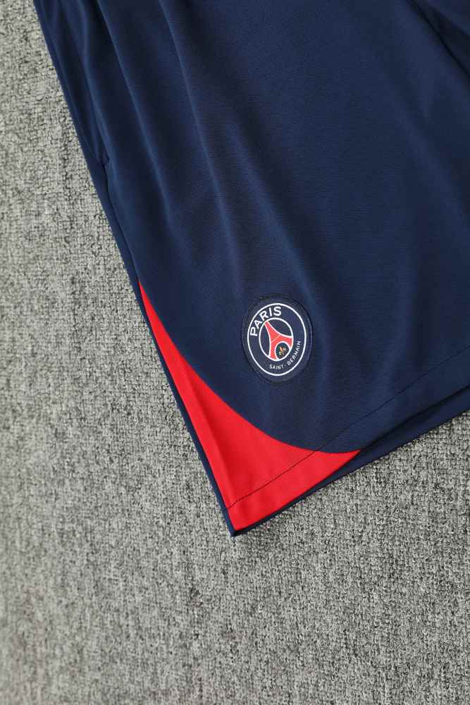 2425 Paris Saint-Germain F.C. Training clothes suit Short sleeve Fan version
