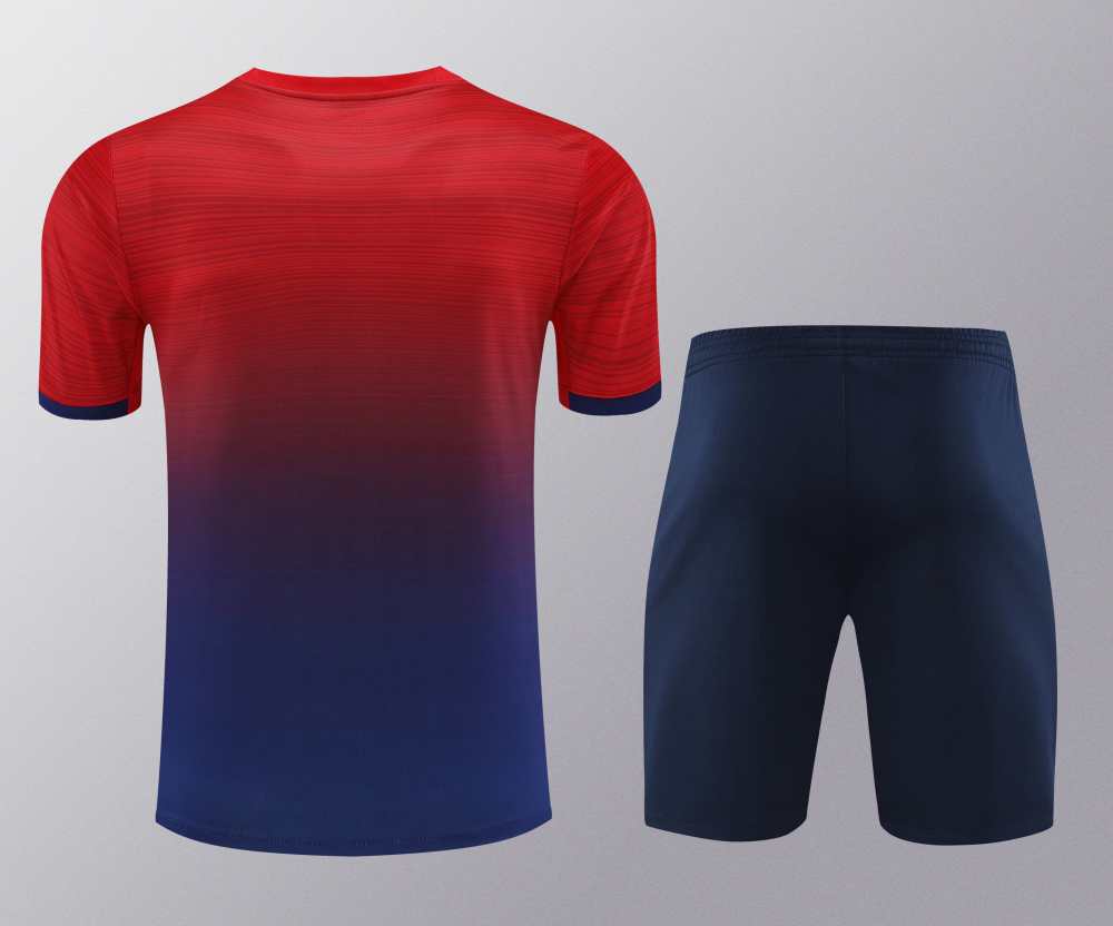 2425 Paris Saint-Germain F.C. Training clothes suit Short sleeve Fan version