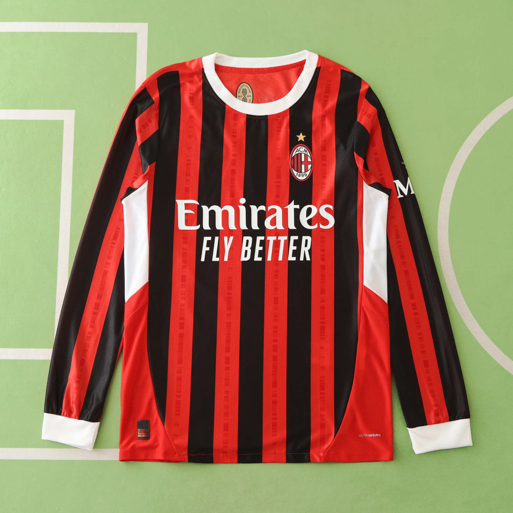 2425 season A.C. Milan home Long sleeved Player version