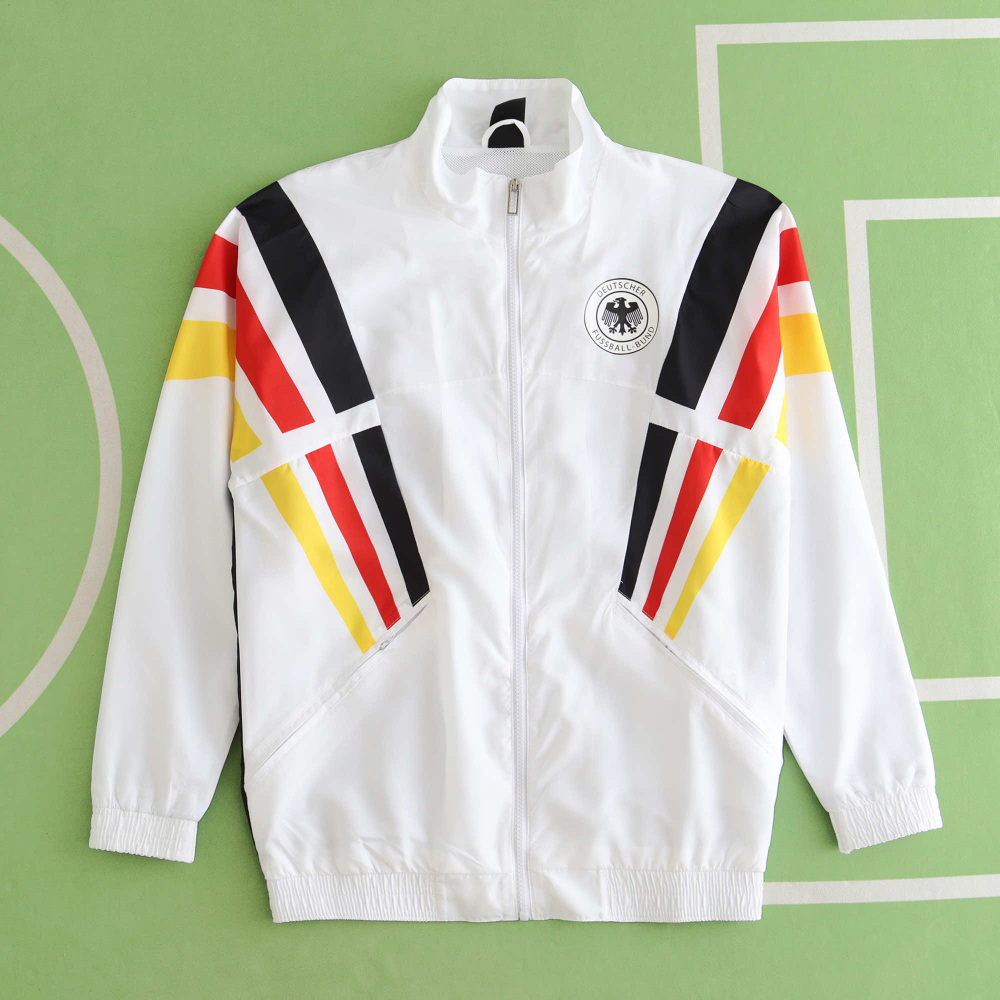 2425 Germany White windbreaker