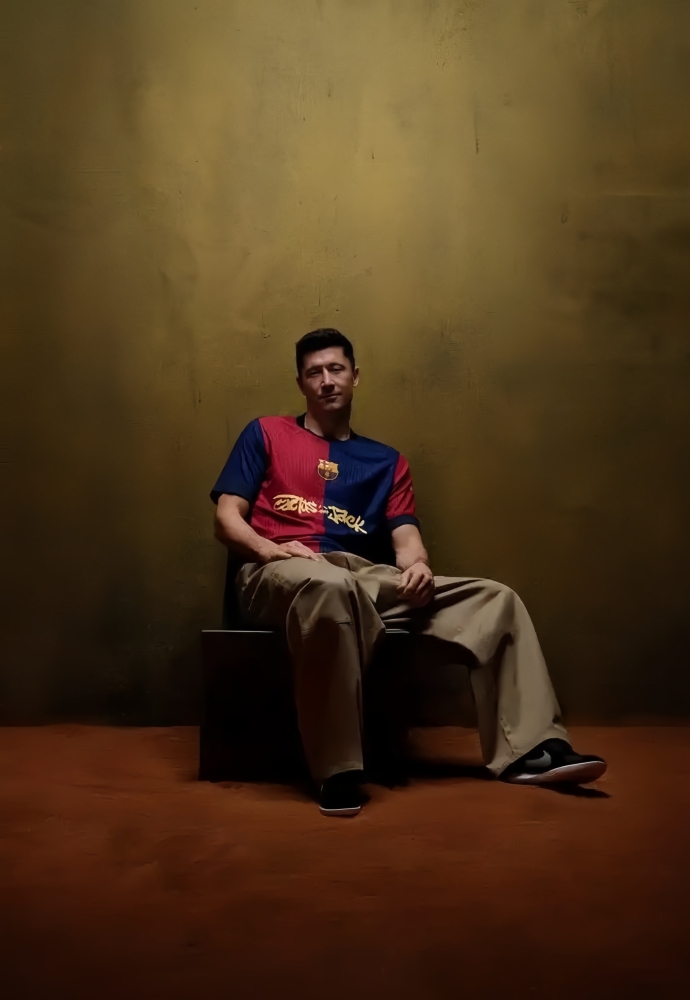 【in stock】Limited Edition FC BARCELONA X TRAVIS SCOTT jersey. FC Barcelona 24/25 Men’s Kit Player version