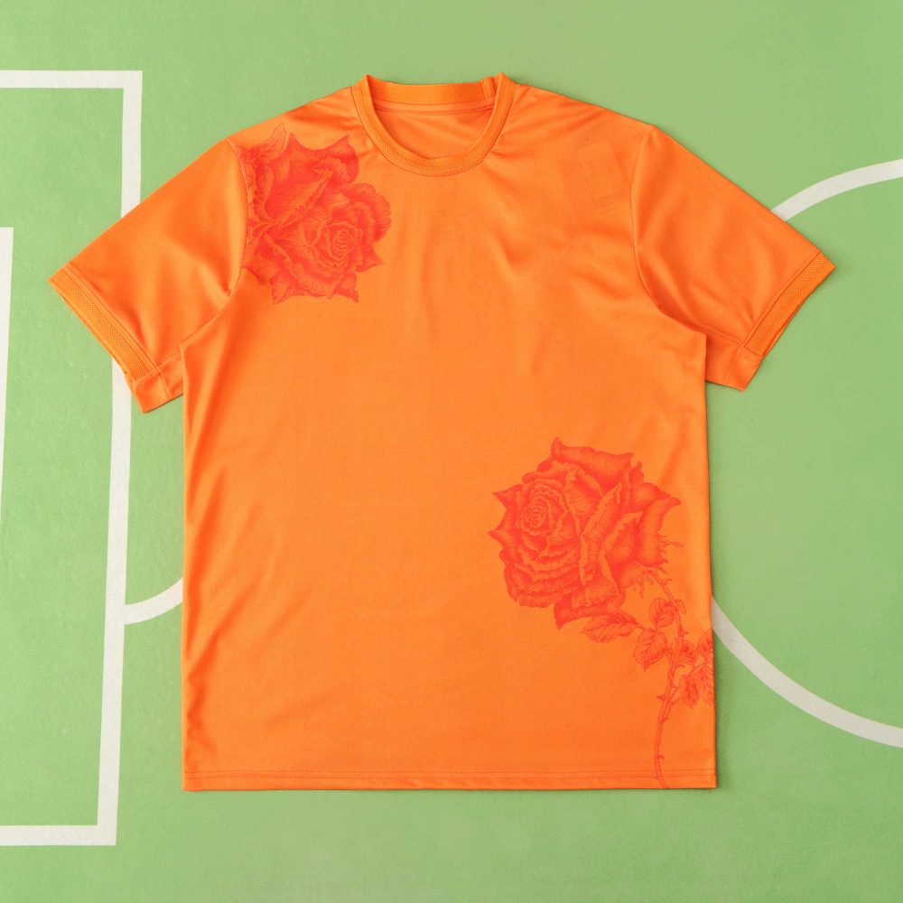 2324 season Real Madrid Y-3 orange Fan version