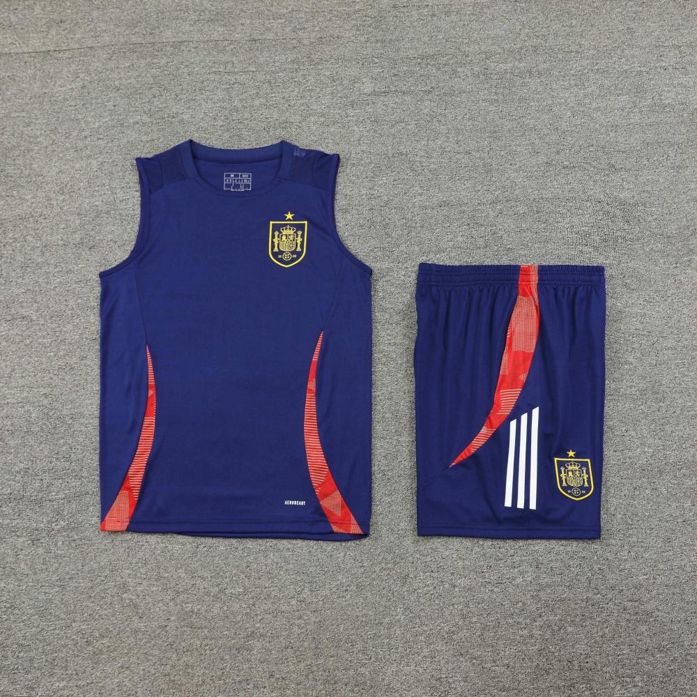 2425 Spain Training clothes suit vest Fan version
