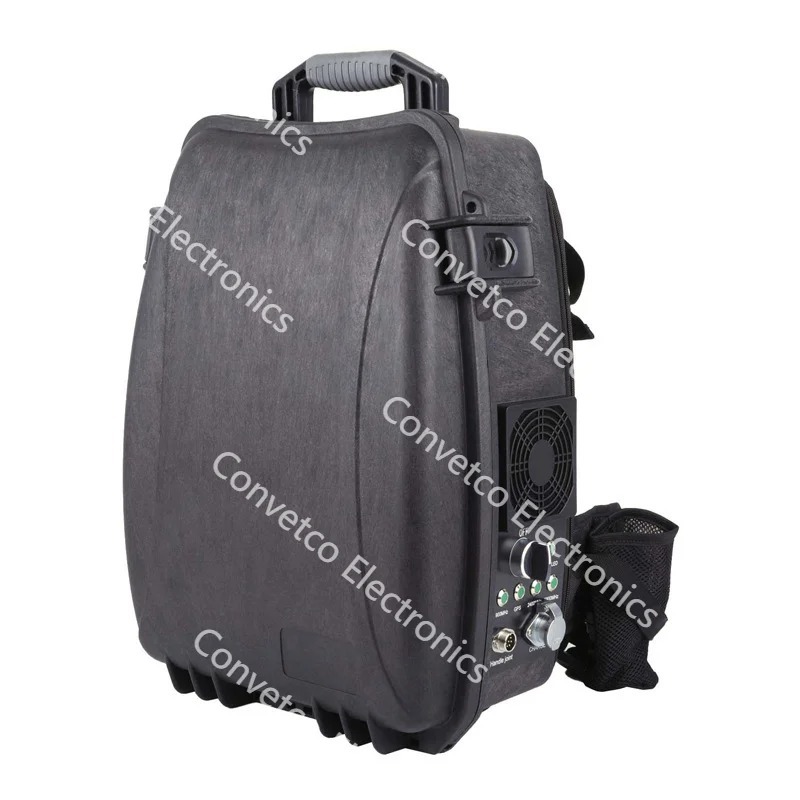 2.5km 400w 8 Bands Omni-directional Directional High-powered UAV Defence Backpack Equipment Anti-Drone Device for UAV Most Drone