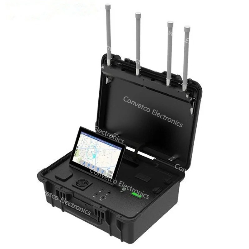 Portable 1-10km Drone Radar Detection Equipment Defense System Station Locating Flyer for DJI Uav Aeroscope Uav