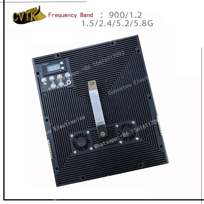 6 Channel 1.5km Portable Drone Directional System for Drone Uav Via 900mhz 1.2G 1.5G 2.4G 5.2G 5.8G