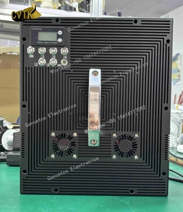 6 Channel 1.5km Portable Drone Directional System for Drone Uav Via 900mhz 1.2G 1.5G 2.4G 5.2G 5.8G