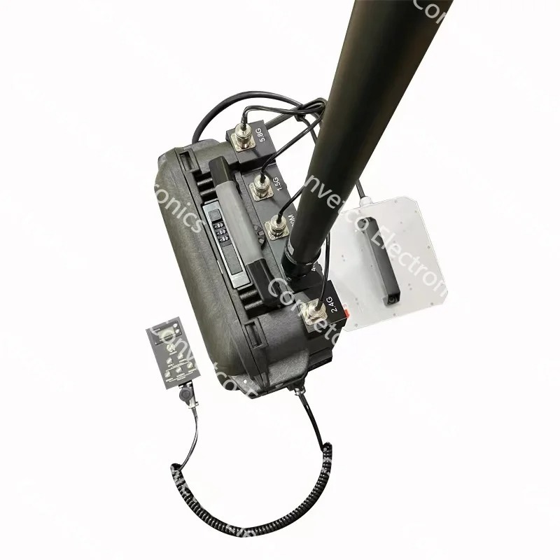 2.5km 400w 8 Bands Omni-directional Directional High-powered UAV Defence Backpack Equipment Anti-Drone Device for UAV Most Drone