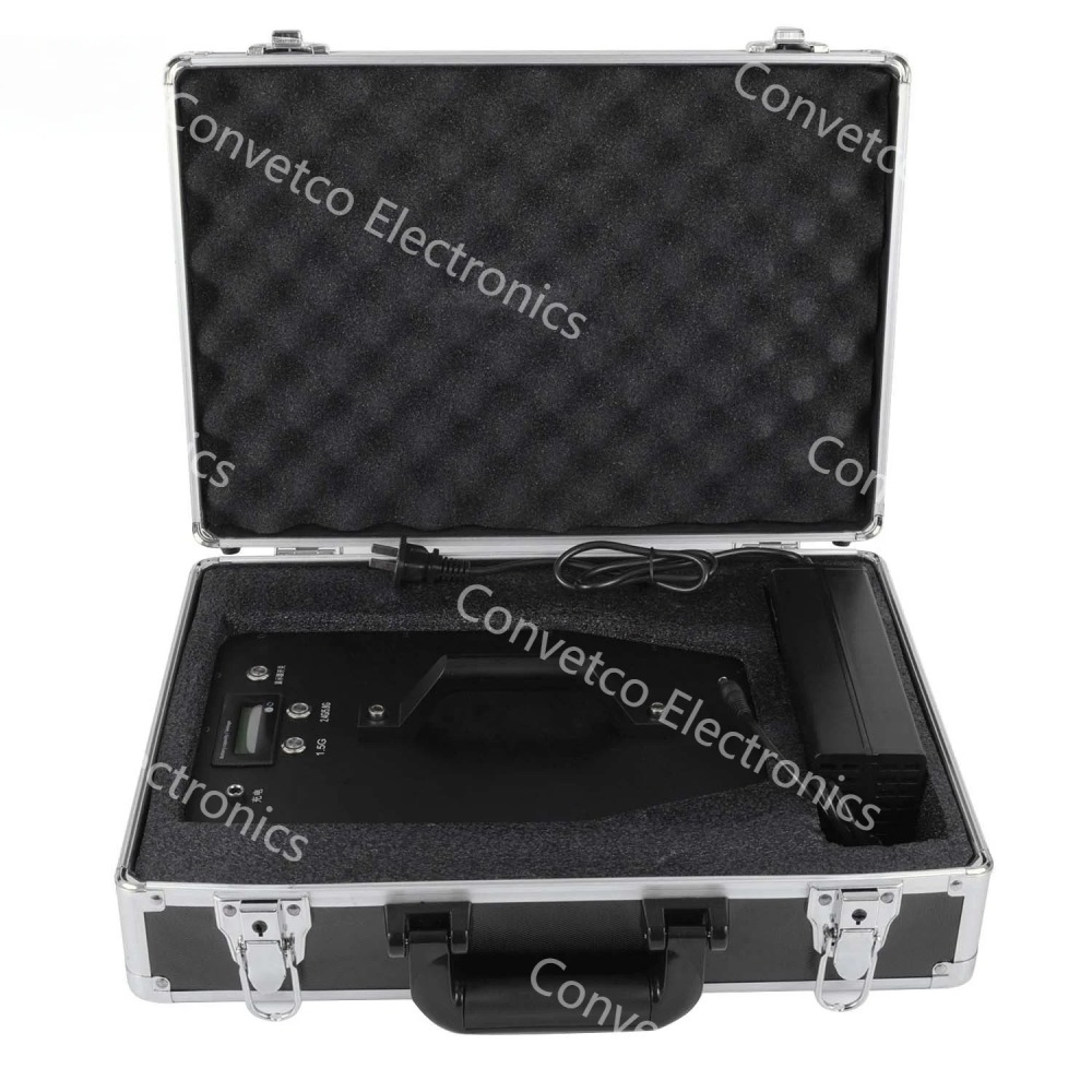 Portable3 -Band Drone Jamming Shield Style Equipment via GPS 2.4g 5.8g