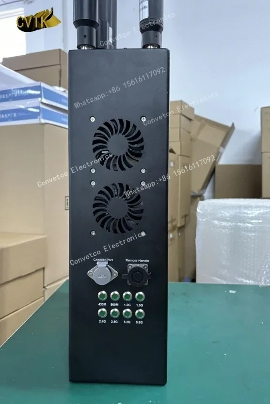 8 Bands Portable Backpack, High Power Good Heat Dissipation,Remove Battery