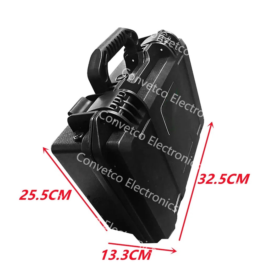 1.5 km 3 Bands Portable UAV countermeasure suitcase drone portable jamming device for UAV Most Drone