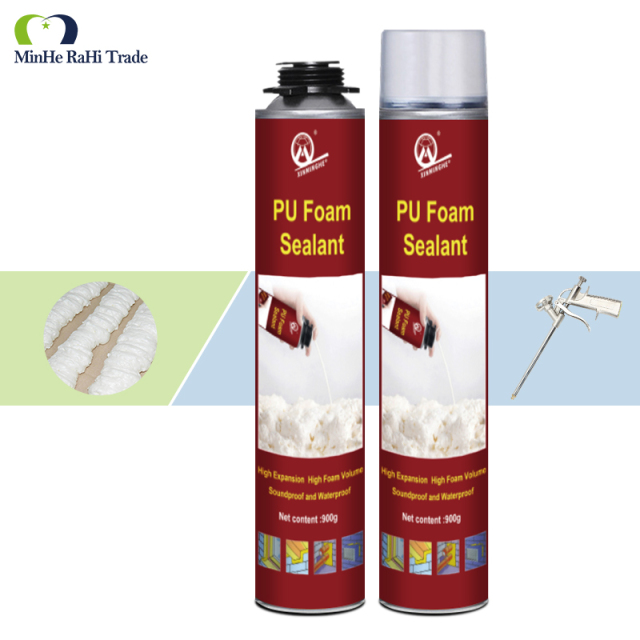Expanding Polyurethane Pu Foam Spray Sealant for Insulation,XMHsealant,Expanding Polyurethane Pu Foam Spray Sealant for Insulation