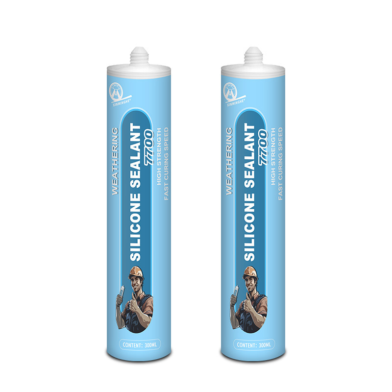 XMH 7700 Well-Rounded Weather-Resistant Silicone Cualk Sealant Adhesive Cartridge Package,XMHsealant,XMH 7700 Well-Rounded Weather-Resistant Silicone Cualk Sealant Adhesive Cartridge Package
