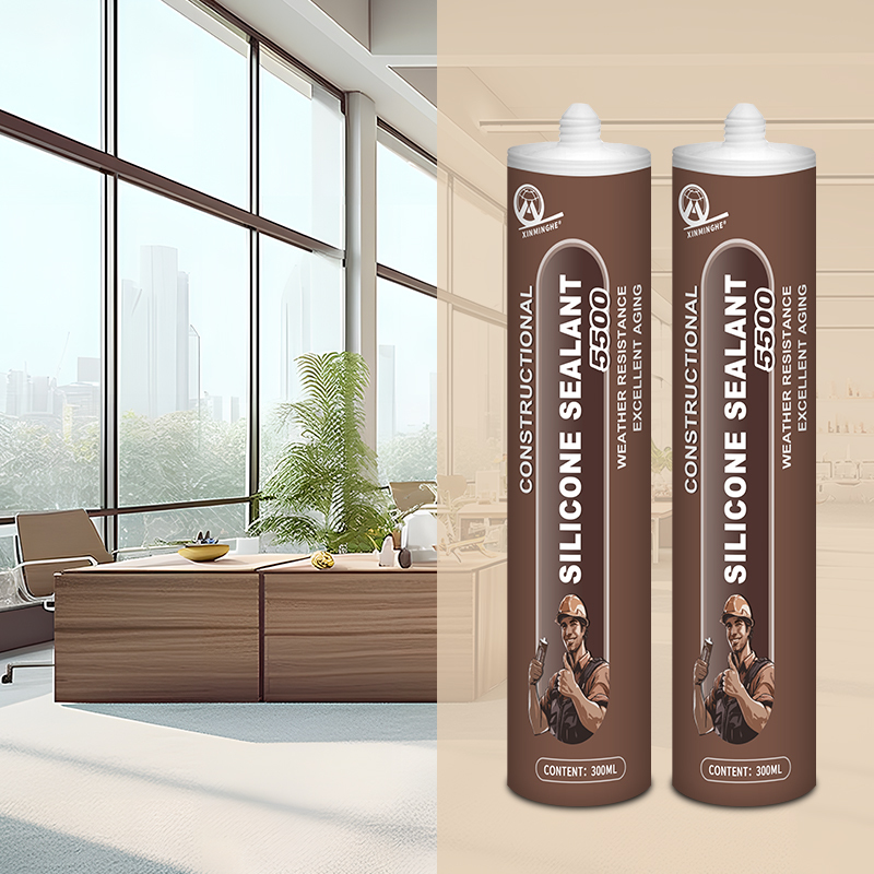 Sellador de silicona XMH 5500, resistente al agua, al moho y a la intemperie, adhesivo y sellador de silicona de fuerte adhesión.,Sellador XMH,Sellador de silicona XMH 5500, resistente al agua, al moho y a la intemperie, adhesivo y sellador de silicona de fuerte adhesión.