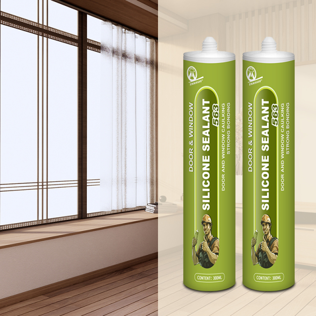 Sellador adhesivo de silicona neutra XMH 563 para ventanas y puertas, resistente a la intemperie, al agua y al calor.,Sellador XMH,Sellador adhesivo de silicona neutra XMH 563 para ventanas y puertas, resistente a la intemperie, al agua y al calor.