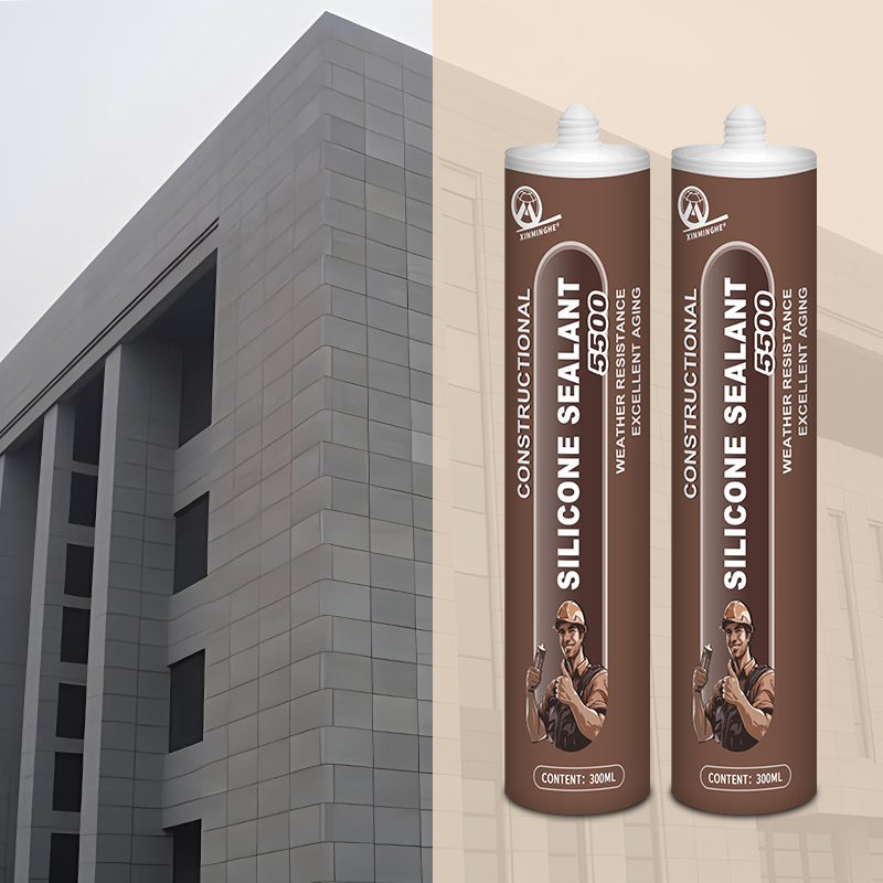 Sellador de silicona XMH 5500, resistente al agua, al moho y a la intemperie, adhesivo y sellador de silicona de fuerte adhesión.,Sellador XMH,Sellador de silicona XMH 5500, resistente al agua, al moho y a la intemperie, adhesivo y sellador de silicona de fuerte adhesión.