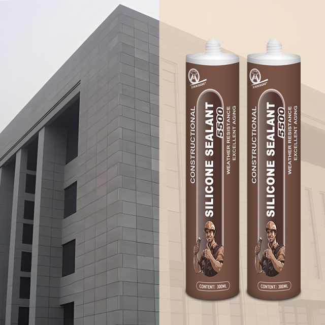 Sellador de silicona XMH 5500, resistente al agua, al moho y a la intemperie, adhesivo y sellador de silicona de fuerte adhesión.,Sellador XMH,Sellador de silicona XMH 5500, resistente al agua, al moho y a la intemperie, adhesivo y sellador de silicona de fuerte adhesión.