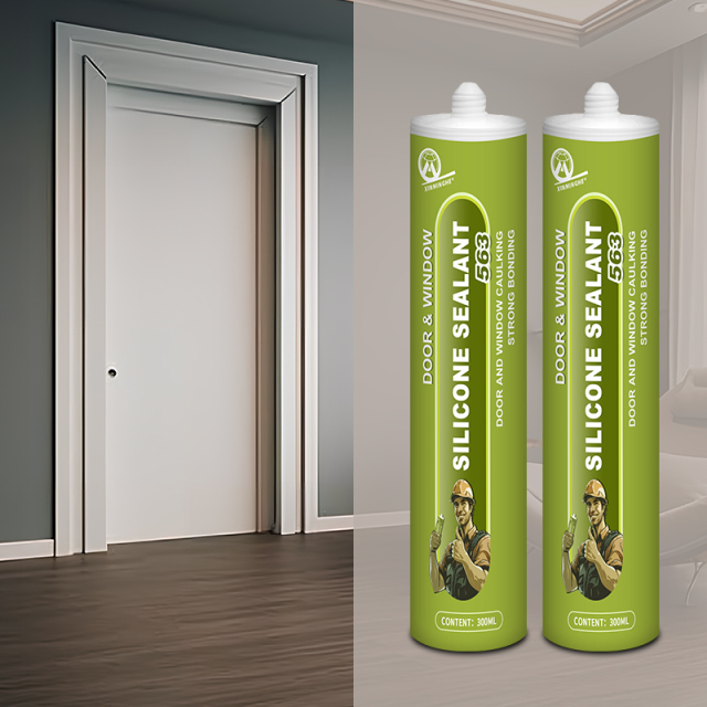 Sellador adhesivo de silicona neutra XMH 563 para ventanas y puertas, resistente a la intemperie, al agua y al calor.,Sellador XMH,Sellador adhesivo de silicona neutra XMH 563 para ventanas y puertas, resistente a la intemperie, al agua y al calor.