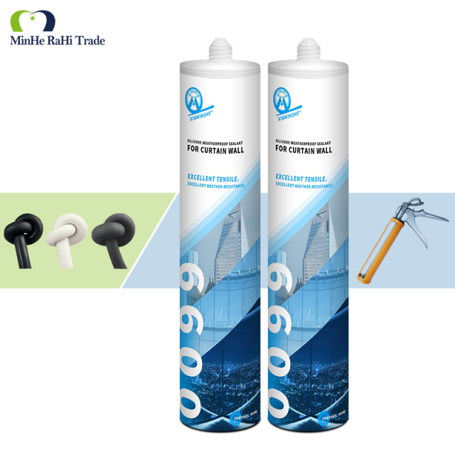 MH5500 silicone sealant structural tube old house roof drainage communication vent metal neutral transparent waterproof silicone adhesive,Sellador XMH,Sellador de Silicona Neutra Impermeable para Techos