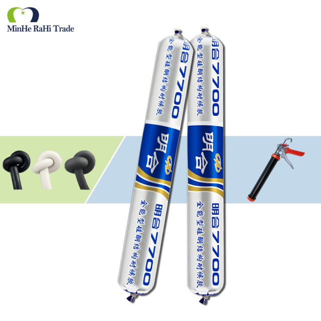 MH7700 silicone sealant is a mold-resistant, transparent white, weatherproof, neutral silicone joint sealant for metal-to-metal structures in curtain walls.,XMHsealant,MH7700 silicone sealant is a mold-resistant, transparent white, weatherproof, neutral silicone joint sealant for metal-to-metal structures in curtain walls.