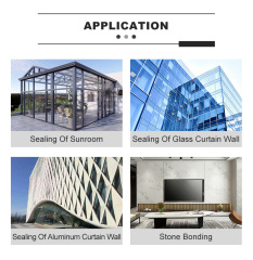 MH6600 neutral sealant soft non-acetic acid fireproof mildewproof odorless silver silicone sealant transparent double glazing and metal,XMHsealant,Neutral Silicone Sealant for Metal & Glazing, Fireproof
