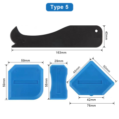 Sealant caulk corner scraper silicone glass cleaner bathroom caulk finishing tool kit for removing sealant filler grout,XMHsealant,Sealant caulk corner scraper silicone glass cleaner bathroom caulk finishing tool kit for removing sealant filler grout