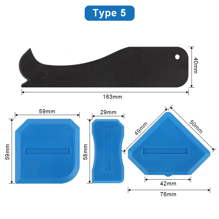 Industrial-Grade Sealant Scraper & Joint Tool with Silicone Pad | OEM Plaster & Adhesive Removal,XMHsealant,Industrial-Grade Sealant Scraper & Joint Tool with Silicone Pad | OEM Plaster & Adhesive Removal