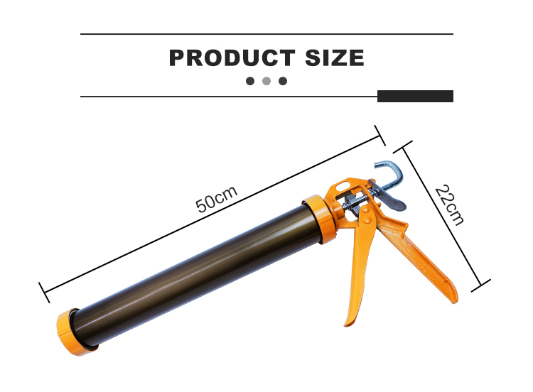 Heavy Duty 360° Rotating ABS Caulking Gun | Manual Sausage Gun for Construction Sealants,XMHsealant,Heavy Duty 360° Rotating ABS Caulking Gun | Manual Sausage Gun for Construction Sealants