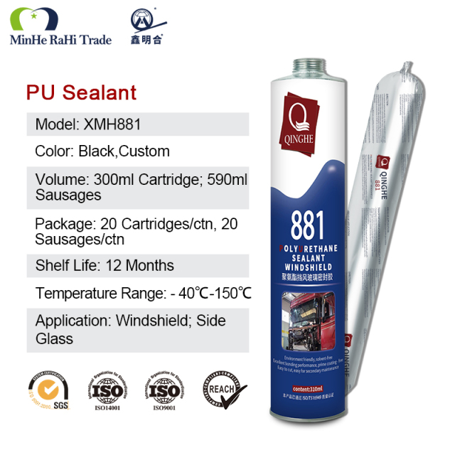 MH881 Polyurethane Automotive Sealant | PU Glass & Windshield Adhesive,XMHsealant,MH881 Polyurethane Automotive Sealant | PU Glass & Windshield Adhesive