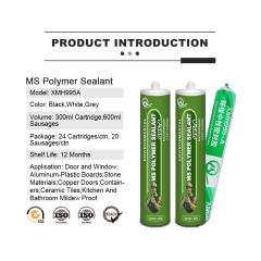 MH995A UV‑Resistant MS Sealant | Modified Hybrid Polymer Paintable Waterproof Sealant,XMHsealant,MH995A UV‑Resistant MS Sealant | Modified Hybrid Polymer Paintable Waterproof Sealant