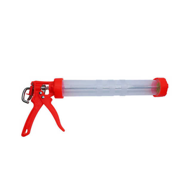 Pistola de calafateo industrial manual MH, sellador de salchichas de 600 ml, aplicación giratoria de 360 grados para juntas y huecos.,Sellador XMH,Pistola de calafateo industrial manual MH, sellador de salchichas de 600 ml, aplicación giratoria de 360 grados para juntas y huecos.